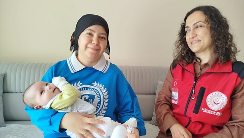 Sosyal Belediyeciliğin Sıcak Yüzü Büyükciğer ve Zencir Ailesinin Evinde!